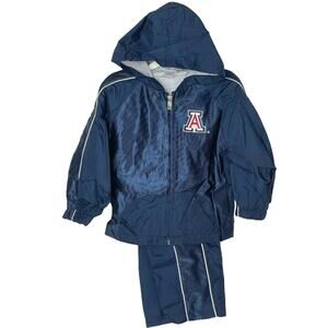 Toddler Windsuit University of Arizona Blue Jacket Pants 2pc Set Size 2T